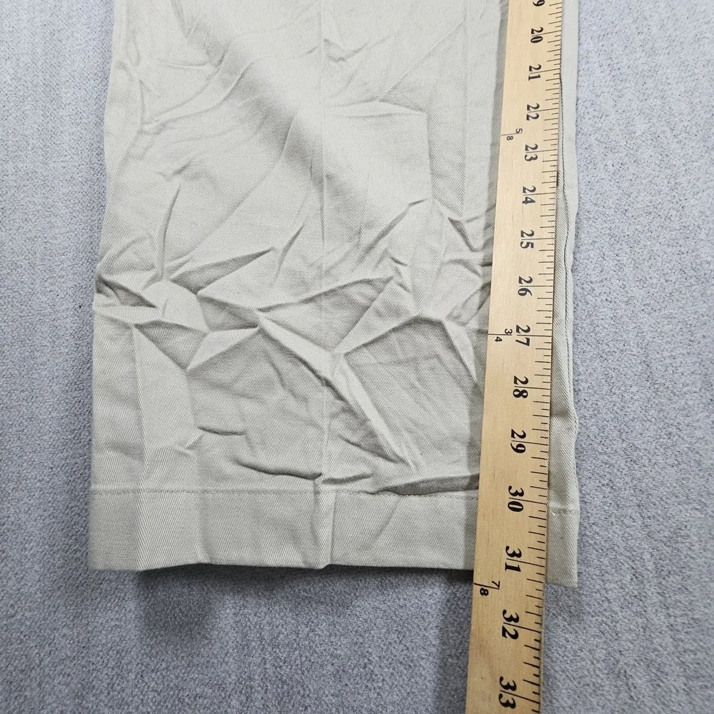 Roundtree and Yorke Non‎ Iron Performance Chino Men's Beige Pants Size 48x32